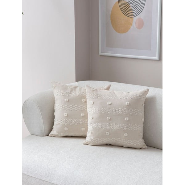 Spilvendrānas (2 gab.) 43x43 cm Tuffet – Mioli Decor-image-1