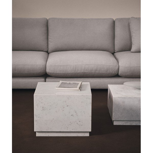 Marmora sānu galdiņš 40x40 cm Sorein – Kave Home-image-1