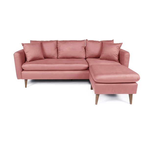 Gaiši rozā dīvāns 215 cm Sofia – Balcab Home