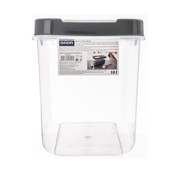 Plastmasas uzglabāšanas kaste ar vāku 35x20x23 cm Slop – Orion-image-3