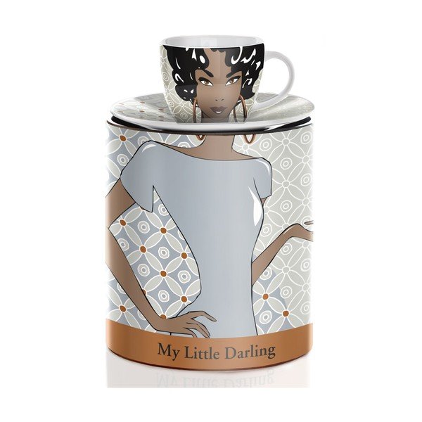 Porcelāna espresso tasītes un apakštasītes komplekts Ritzenhoff Angela Schiewer, 8 cl-image-3