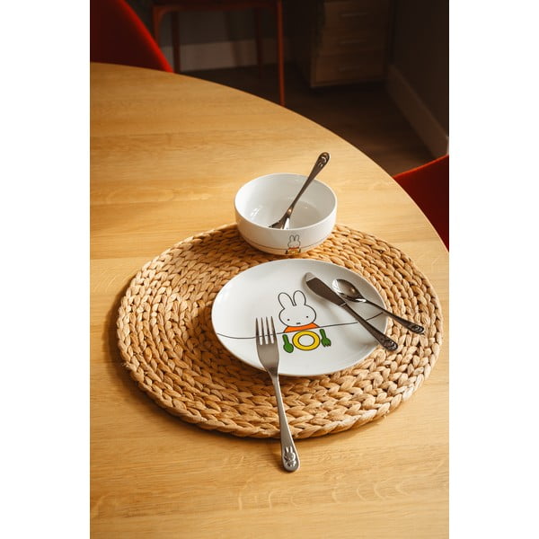 Porcelāna bērnu pusdienu komplekts (6 gab.) Miffy – Zilverstad-image-2