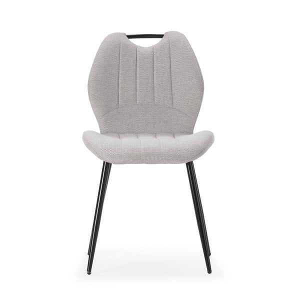 Gaiši pelēki pusdienu krēsli (4 gab.) Muli – Marckeric-image-2