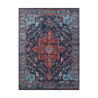 Zili sarkans paklājs Nouristan Azrow, 120 x 170 cm