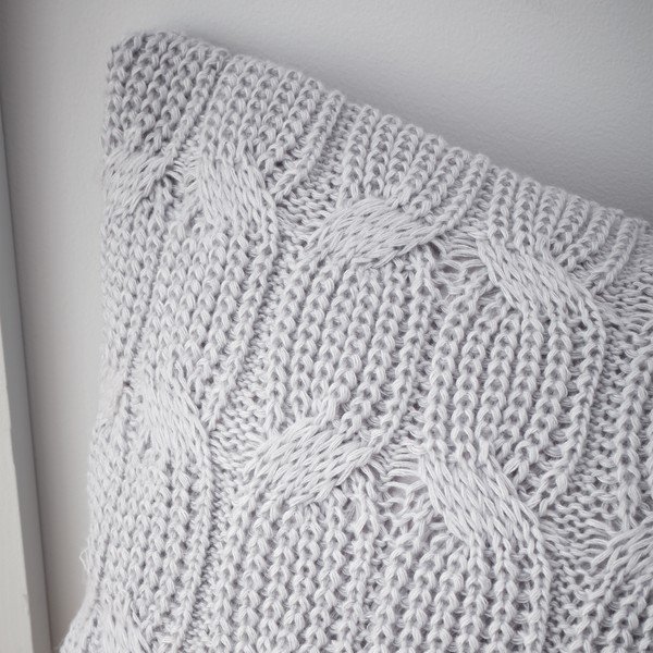 Spilvendrāna 45x45 cm Chunky Marl Knit – Catherine Lansfield-image-1
