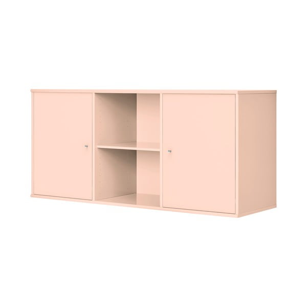 Gaiši rozā piekarināma kumode 133x61x42 cm Mistral – Hammel Furniture-image-3