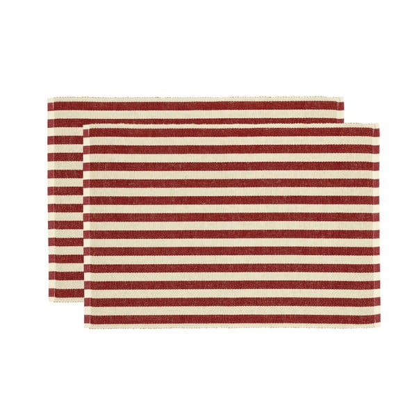 Galda paliktņi no džutas maisījuma (2 gab.) 33x48 cm Statement Stripe – Södahl