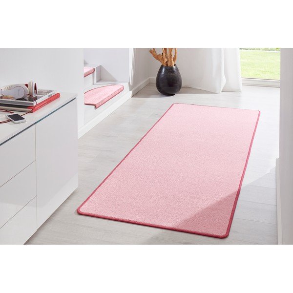 Gaiši rozā celiņa paklājs 80x200 cm Fancy – Hanse Home-image-1