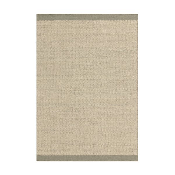 Krēmkrāsas/salvijas zaļš ar rokām darināts vilnas paklājs 160x230 cm Lima Sage – Asiatic Carpets