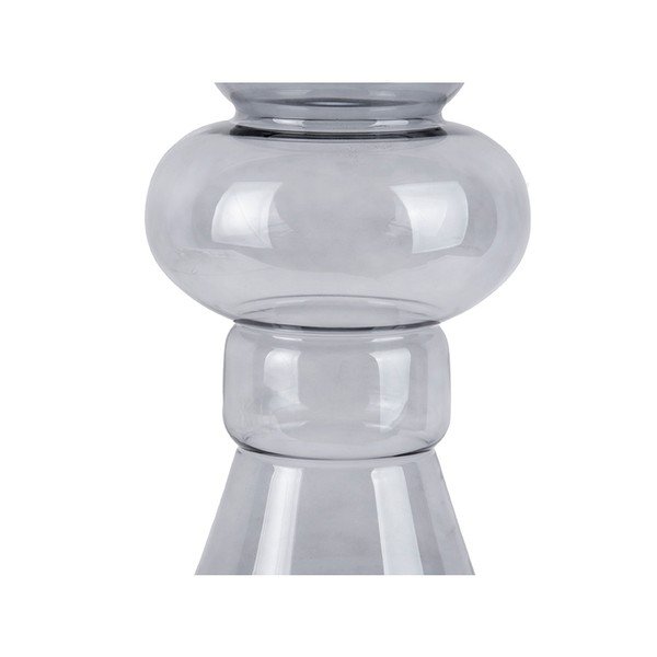 Pelēka stikla vāze PT LIVING Morgana, augstums 50 cm-image-3