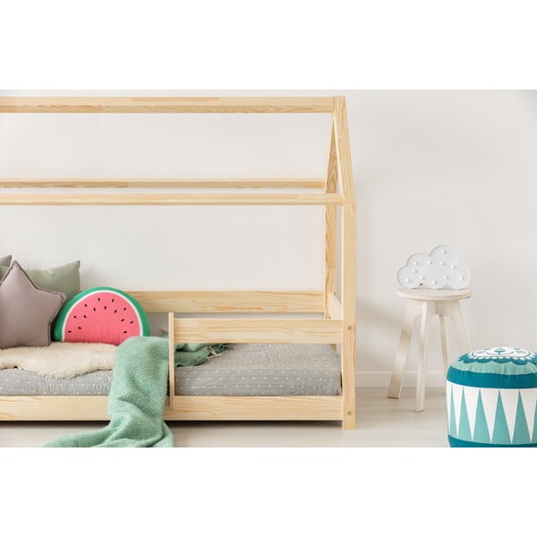 Bērnu gulta no priedes koka 140x200 cm Mila MB – Adeko-image-2