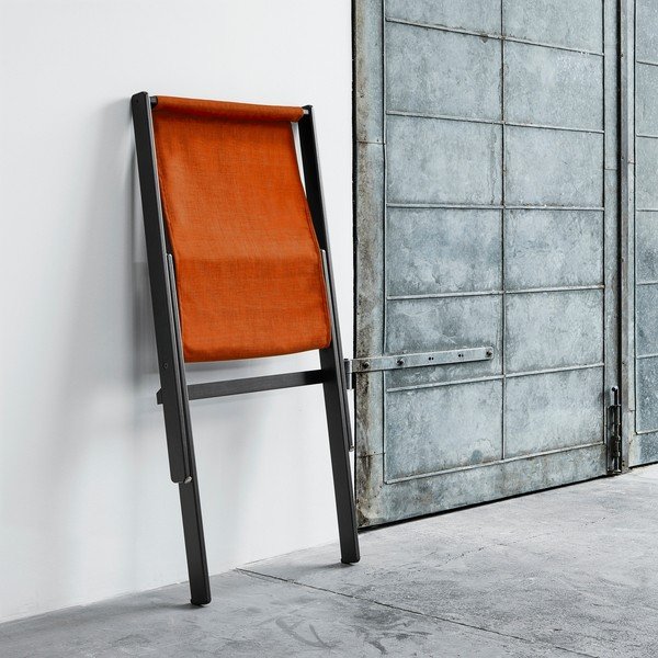 Saliekamais krēsls Karup Boogie Black/Orange-image-1
