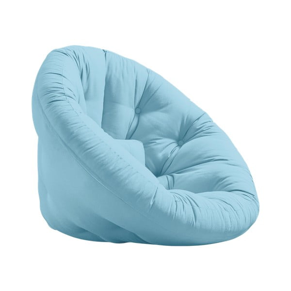 Izvelkamais atpūtas krēsls Karup Design Nest Light Blue
