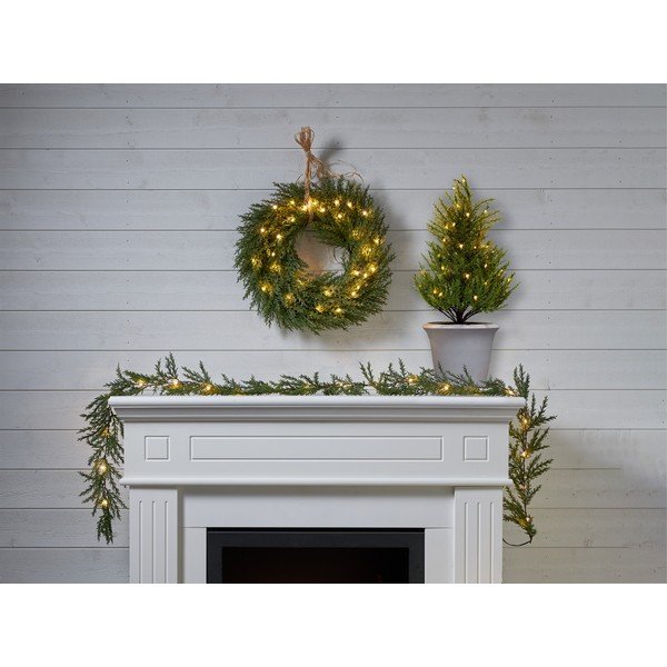 Vainags ar gaismiņām Thuja – Star Trading-image-1
