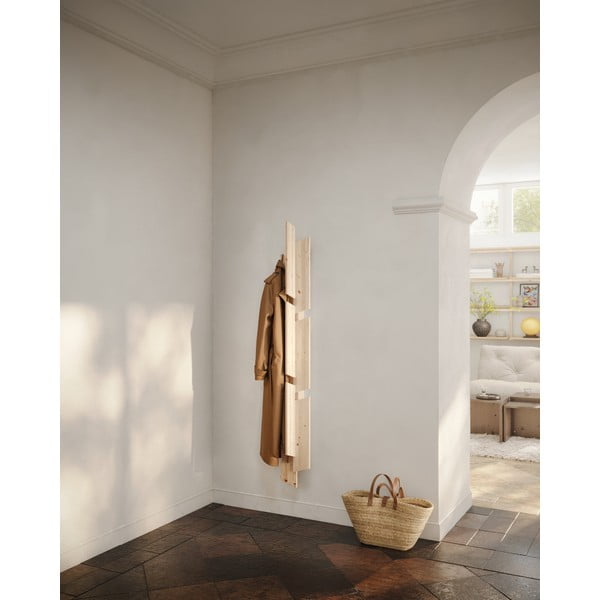 Dabīga toņa priedes masīvkoka sienas pakaramais 26 cm Keeper – Karup Design-image-3