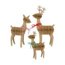 Ziemassvētku figūriņas (3 gab.) Reindeer Family – Meri Meri