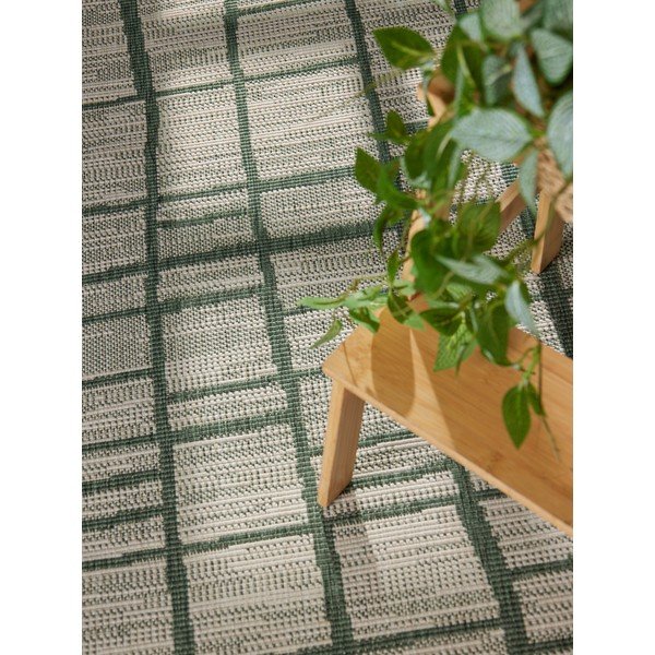 Zaļš/krēmkrāsas apaļš iekštelpu un āra paklājs ø 160 cm Haringey Crouch – Ted Baker-image-2