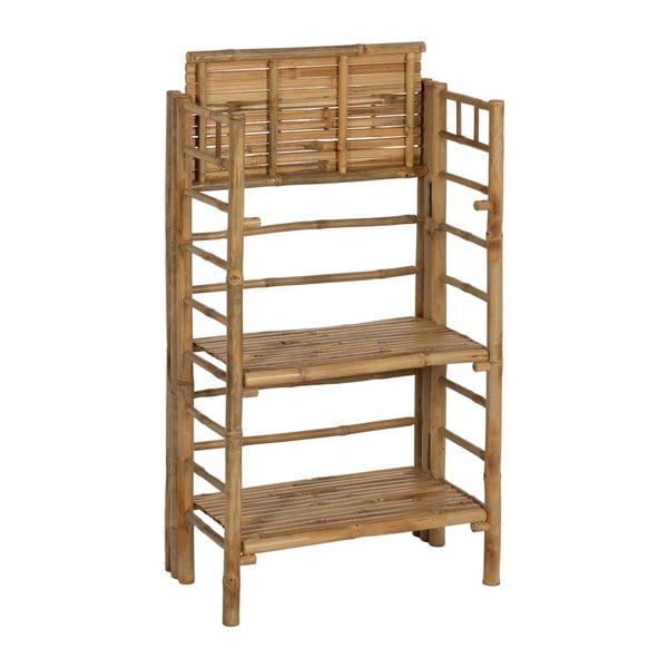 Dabīga toņa bambusa plaukts 61x104x34 cm Manali – Ixia-image-2