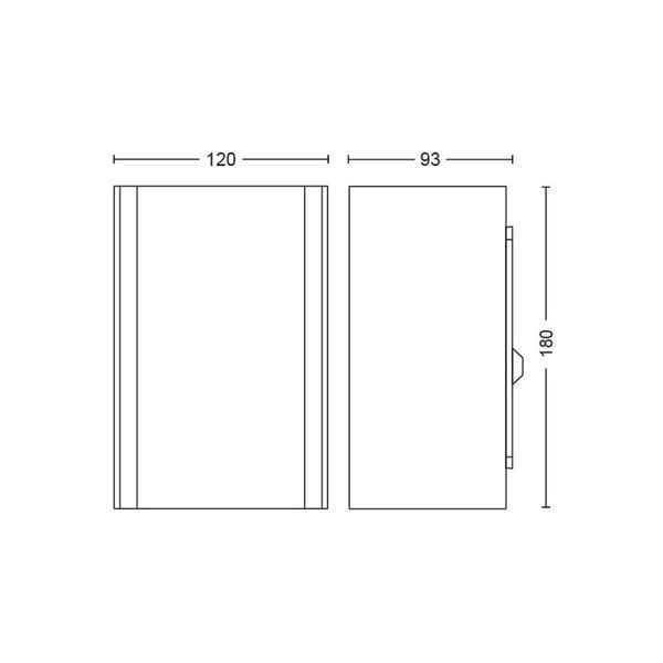 LED viedā sienas lampa 16 W Resonate – Philips Hue-image-3