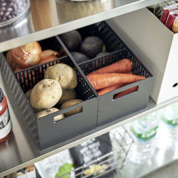 Uzglabāšanas plastmasas uzglabāšanas grozs Tower – YAMAZAKI-image-4