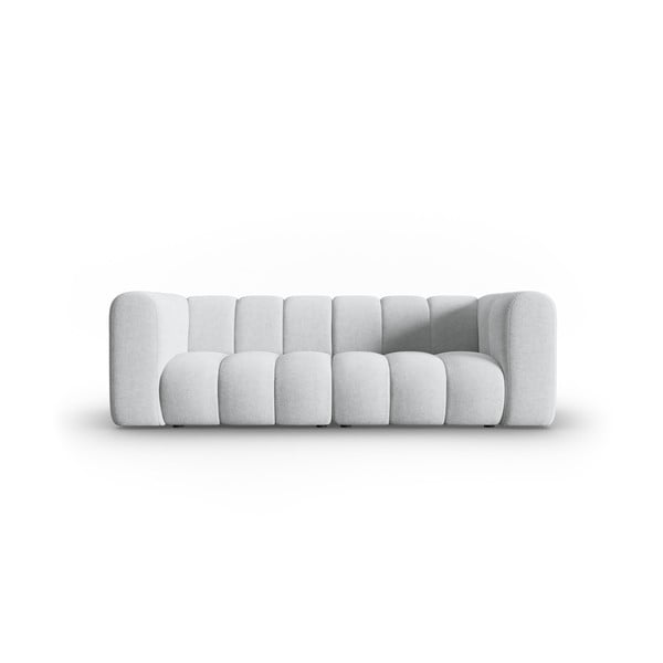Gaiši pelēks dīvāns 228 cm Lupine – Micadoni Home
