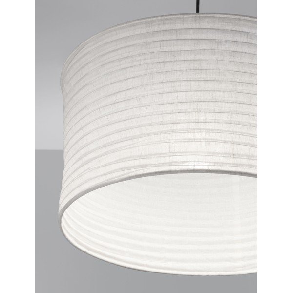 Balta lina piekaramā lampa ø 50 cm Linnet – Nova Luce-image-4
