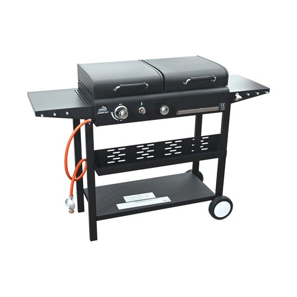 Gāzes/kokogļu grils Domino 2in1 – Cattara