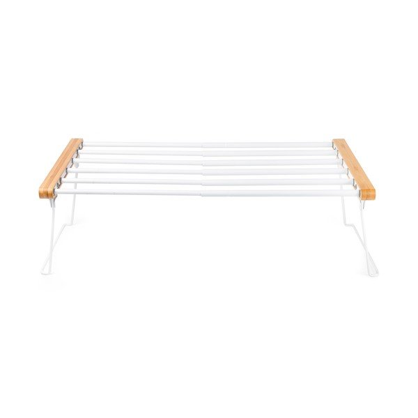 Balts izvelkams skapja plaukts Compactor Extandable Shelf Rack-image-2