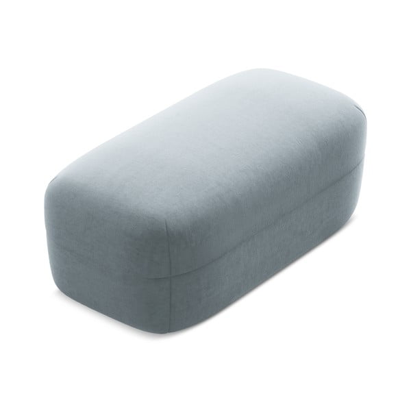 Gaiši zils samta kāju soliņš Moana – Makamii-image-2