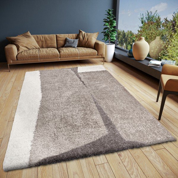 Bēšs paklājs 120x170 cm – Elle Decoration-image-1