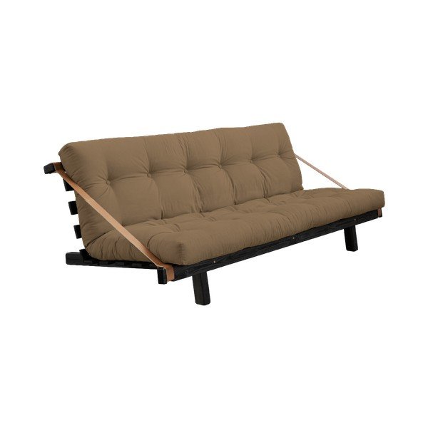 Izlaižams dīvāns Karup Design Jump Black Mocca-image-1