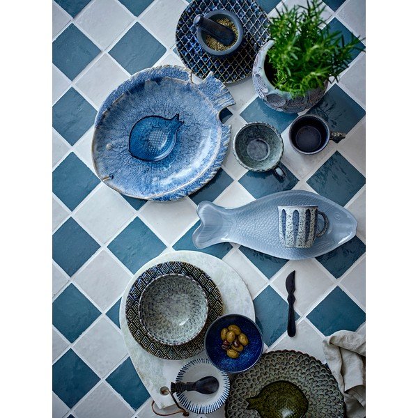 Pelēkas keramikas tasītes (4 gab.) 365 ml Katrina – Bloomingville-image-3