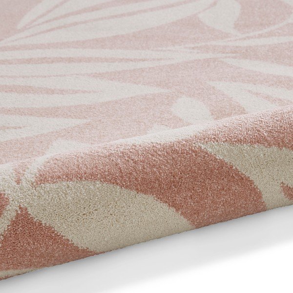 Gaiši rozā paklājs 160x230 cm Sorral Leaves  – Catherine Lansfield-image-3