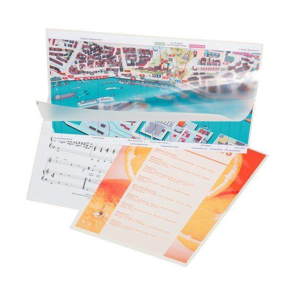 100 laminēšanas uzmavu komplekts Leitz, A4, 125 mic-image-1