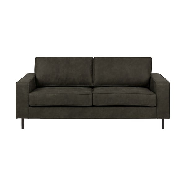 Olīvzaļš ādas imitācijas dīvāns Actona Jesolo, 193 cm