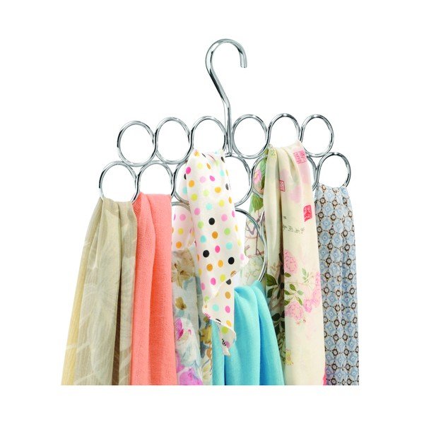 Metāla šaļļu un lakatu pakaramais iDesign Axis, 25 x 28,5 cm-image-3