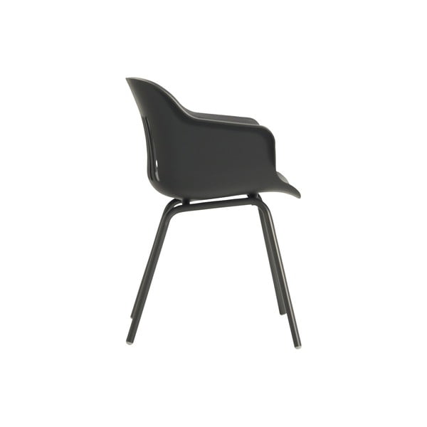 Tumši pelēki plastmasas dārza krēsli (2 gab.) Jill Rondo – Hartman-image-3