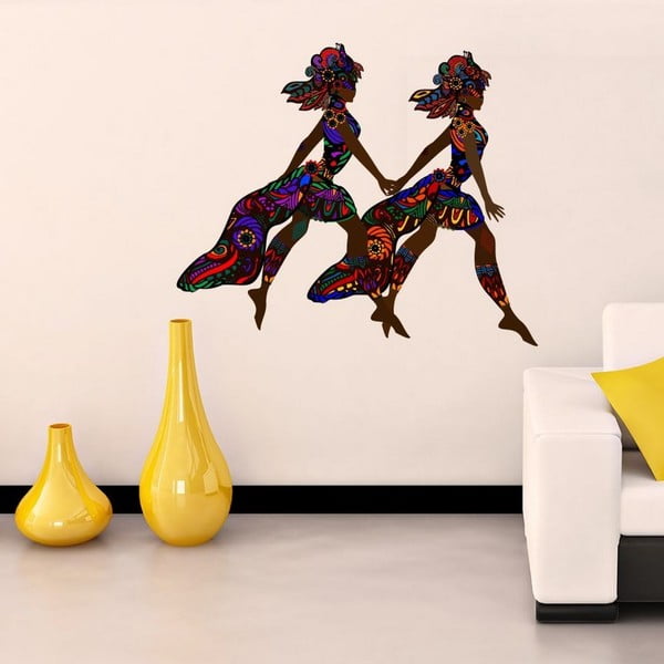Dekoratīvā sienas uzlīme Samba