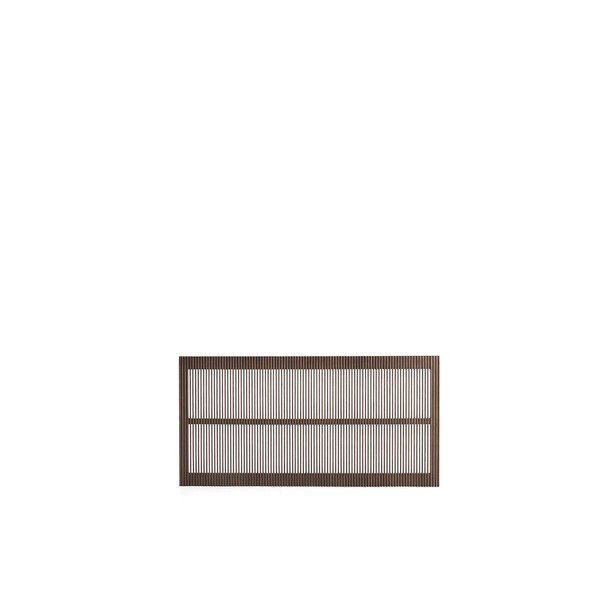 Tumša dabīga toņa oša masīvkoka gultas galvgalis 195x70 cm Beyla – Kave Home-image-4
