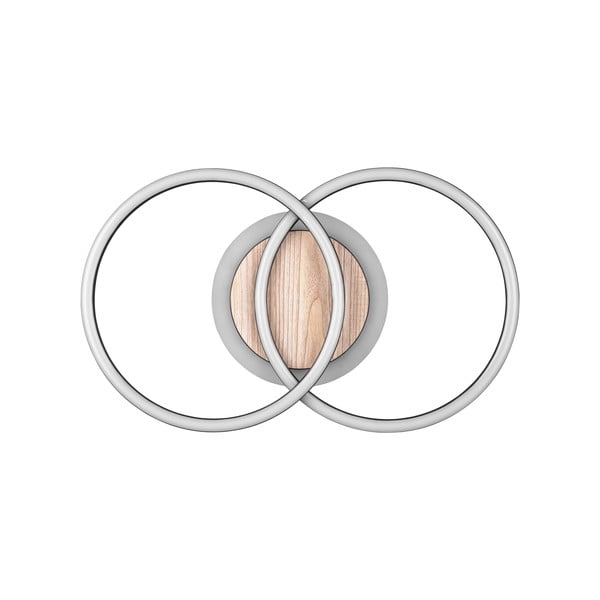 Melna/brūna LED griestu lampa ar regulējamu spilgtumu 28x46 cm Giro – Reality-image-4