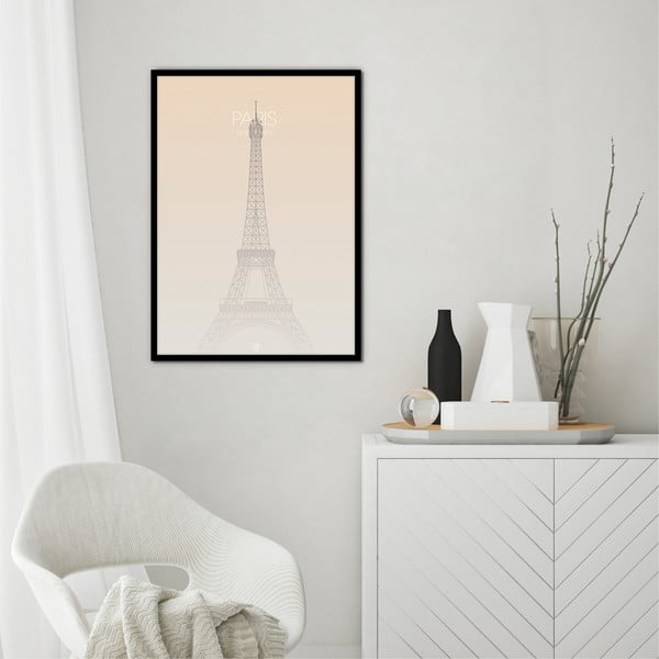 Glezna 50x70 cm Paris Eiffel Tower – Malerifabrikken-image-1