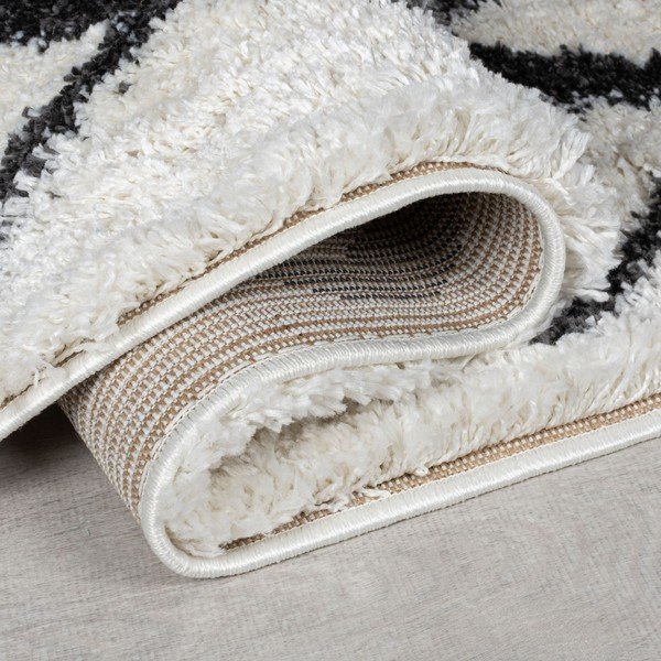 Ziloņkaula krāsas paklājs 120x170 cm Souq Lines – Flair Rugs-image-2