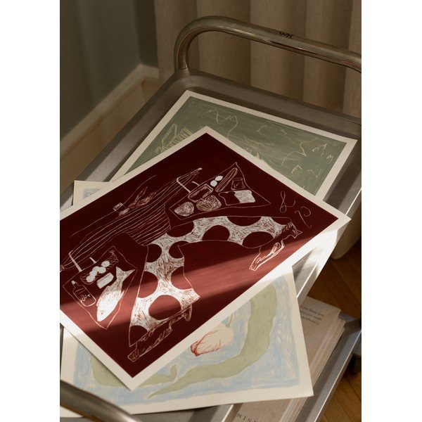 Plakāts 70x50 cm Sam Shopping – Lucia Tuffley – The Poster Club-image-1