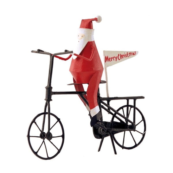 Ziemassvētku rotājums G-Bork Santa on Bike