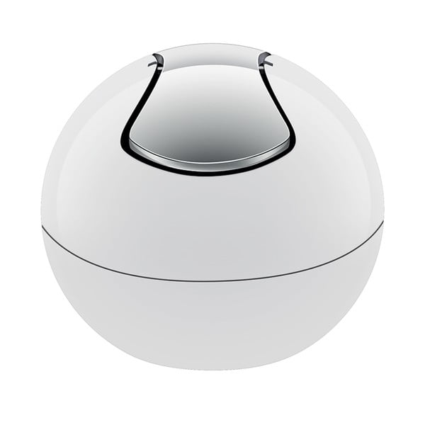 Balta plastmasas atkritumu tvertne 1 l   Bowl – Spirella