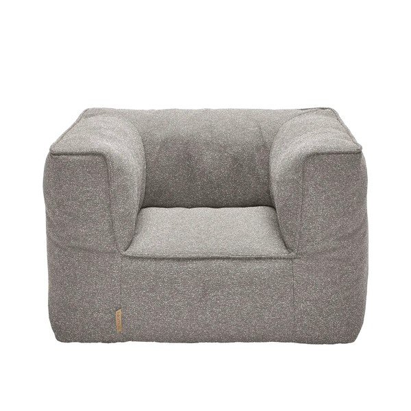 Pelēkbrūns polsterēts dārza atpūtas krēsls Grow – Blomus