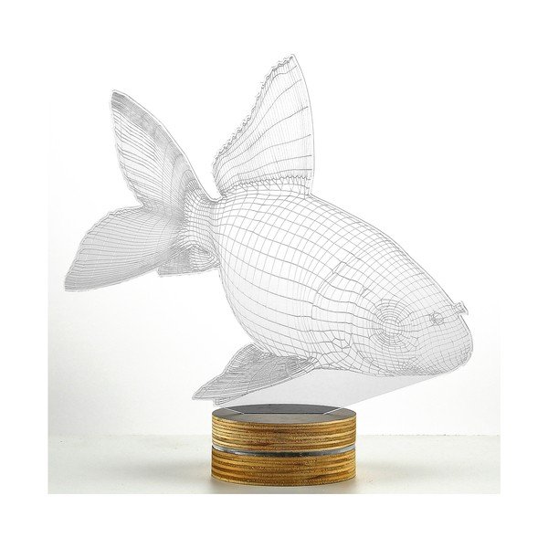 3D galda lampa Fish Joe-image-2
