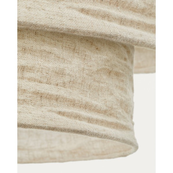 Bēšs abažūrs ø 60 cm Mariela – Kave Home-image-3