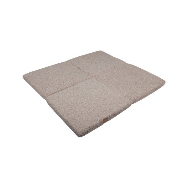 Pelēks bērnu rotaļu paklājiņš 120x120 cm – Meowbaby