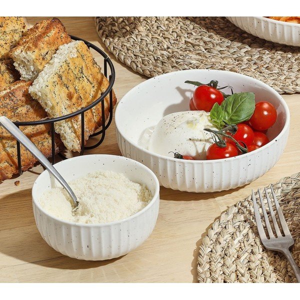 Balta bļodiņa 250 ml Ora Gloss – Salt&Pepper-image-1
